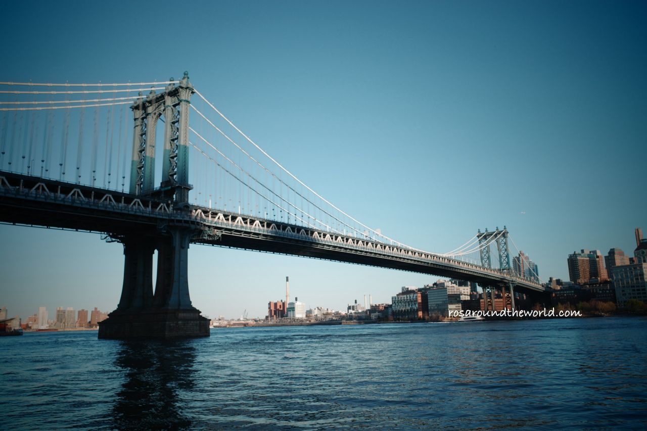 【紐約景點】布魯克林大橋夜景、DUMBO＆曼哈頓大橋機位