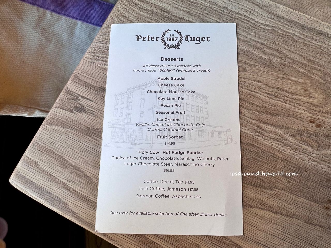 【紐約美食】Peter Luger紐約菜單、必點、訂位攻略,百年牛排館布魯克林本店 - 第12張圖 【紐約美食】Peter Luger紐約菜單、必點、訂位攻略,百年牛排館布魯克林本店