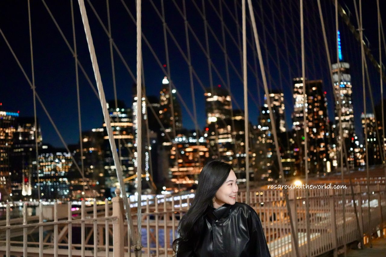 【紐約景點】布魯克林大橋夜景、DUMBO＆曼哈頓大橋機位