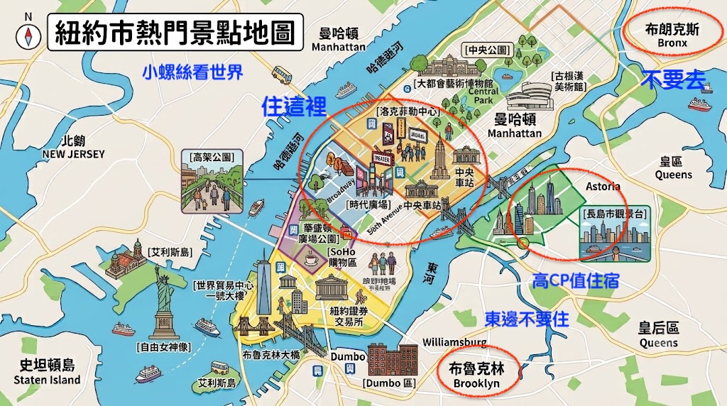 【紐約自由行】紐約四天三夜,交通、景點、花費、住宿全攻略 - 第5張圖 【紐約自由行】紐約四天三夜,交通、景點、花費、住宿全攻略